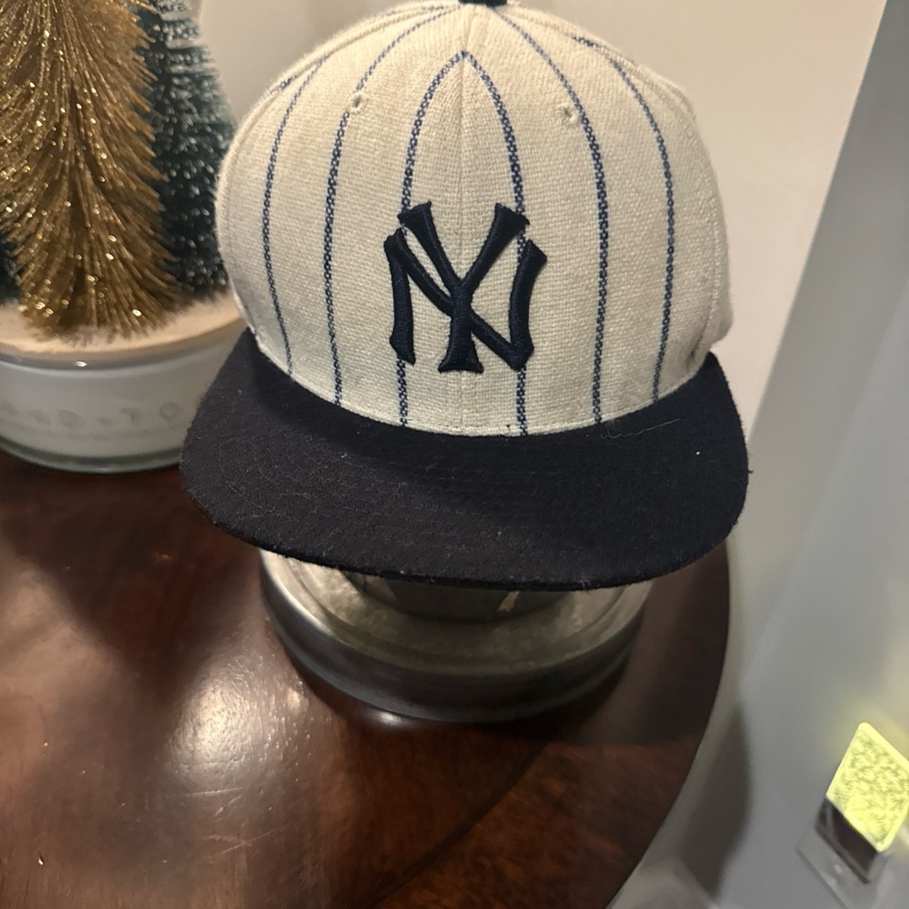 Vintage Wool New York Yankees American Needle Pinstripe Adjustable baseball